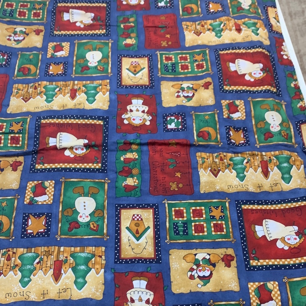 Reversible children’s blanket Christmas themed